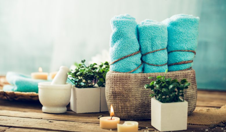 Spa and wellness setting